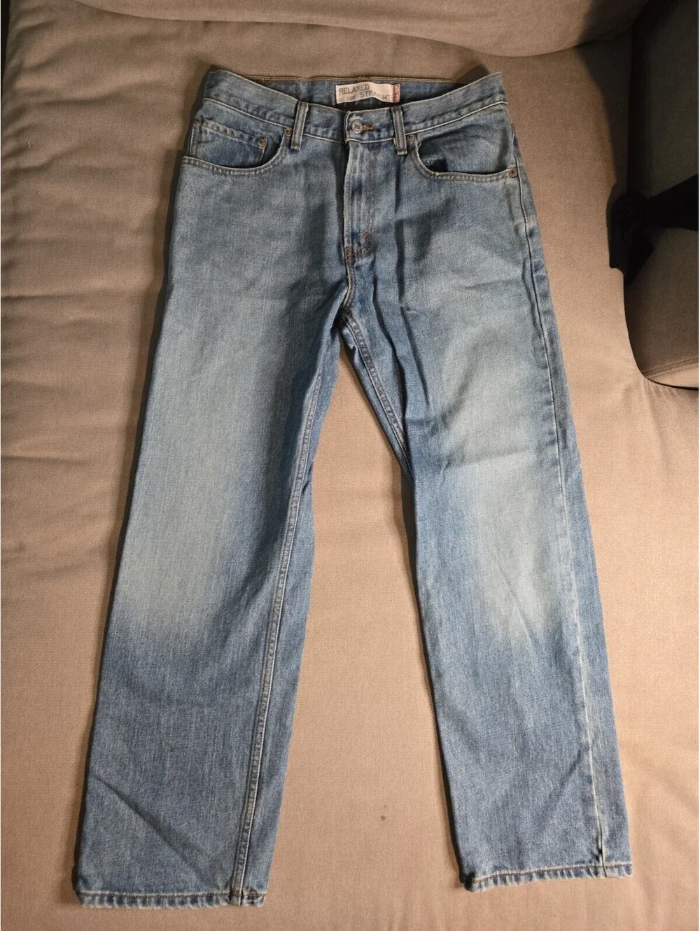 Vtg Levi's 559 Jeans Men's 31x30 Denim Relaxed Straight Medium Wash Y2K Fade